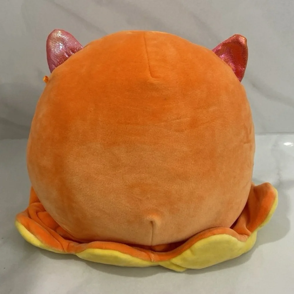 Squishmallows  Norbu 8  Orange Dumbo Octopus - Picture 4 of 8